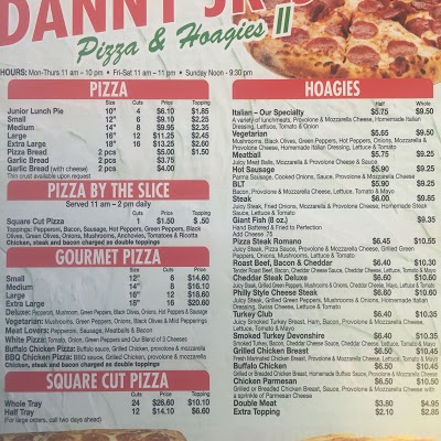 Danny Jr's Pizza & Hoagies